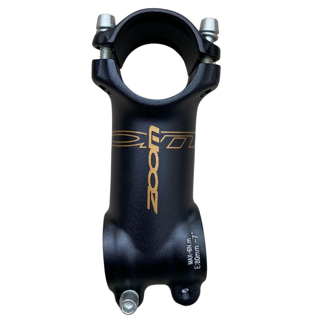 Mesa Suporte Guidão Bike 31.8 x 80mm Alumínio 7° Graus Zoom