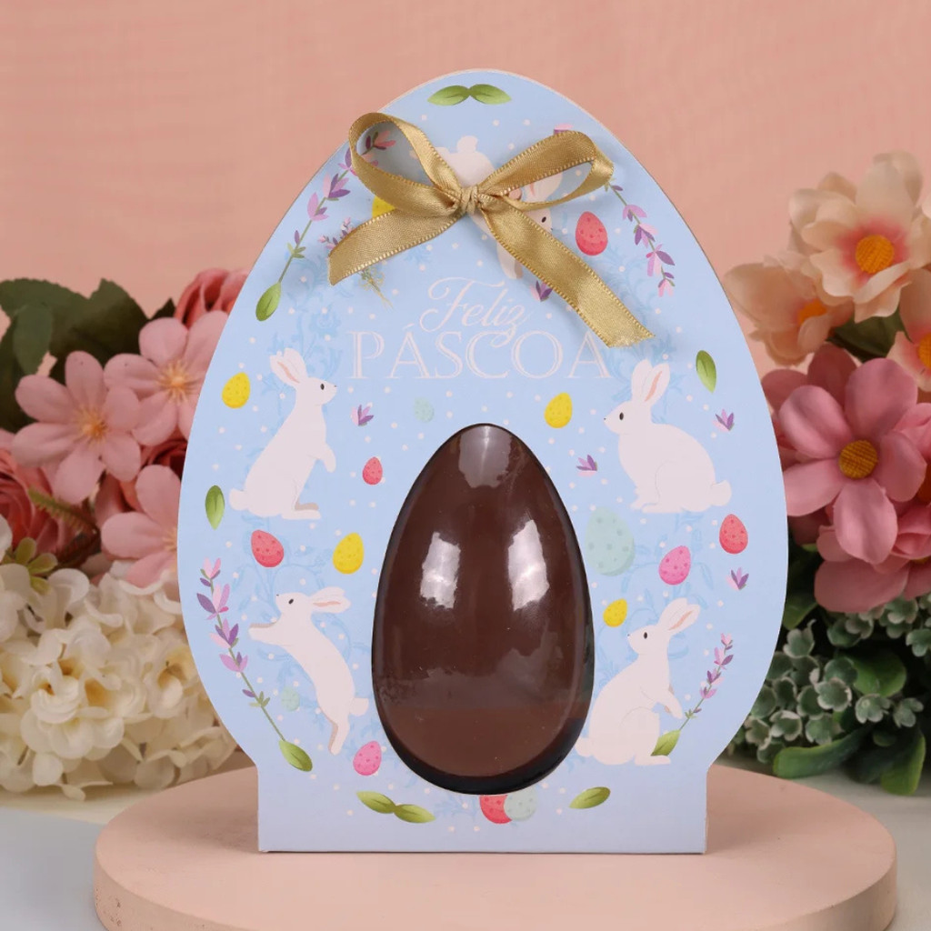 10 CAIXA COM BLISTER PARA OVO 150G AZUL 4869 (PASCOA JANGO OUTLET) em Oferta na Shopee