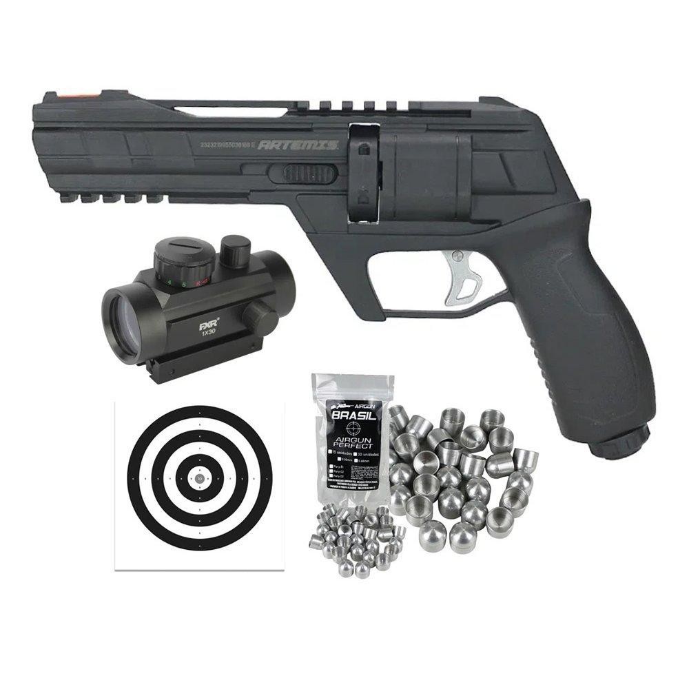 Revólver Pressão HDR CP300 Defender .50 + Red Dot 1x30+Itens em Oferta na Shopee