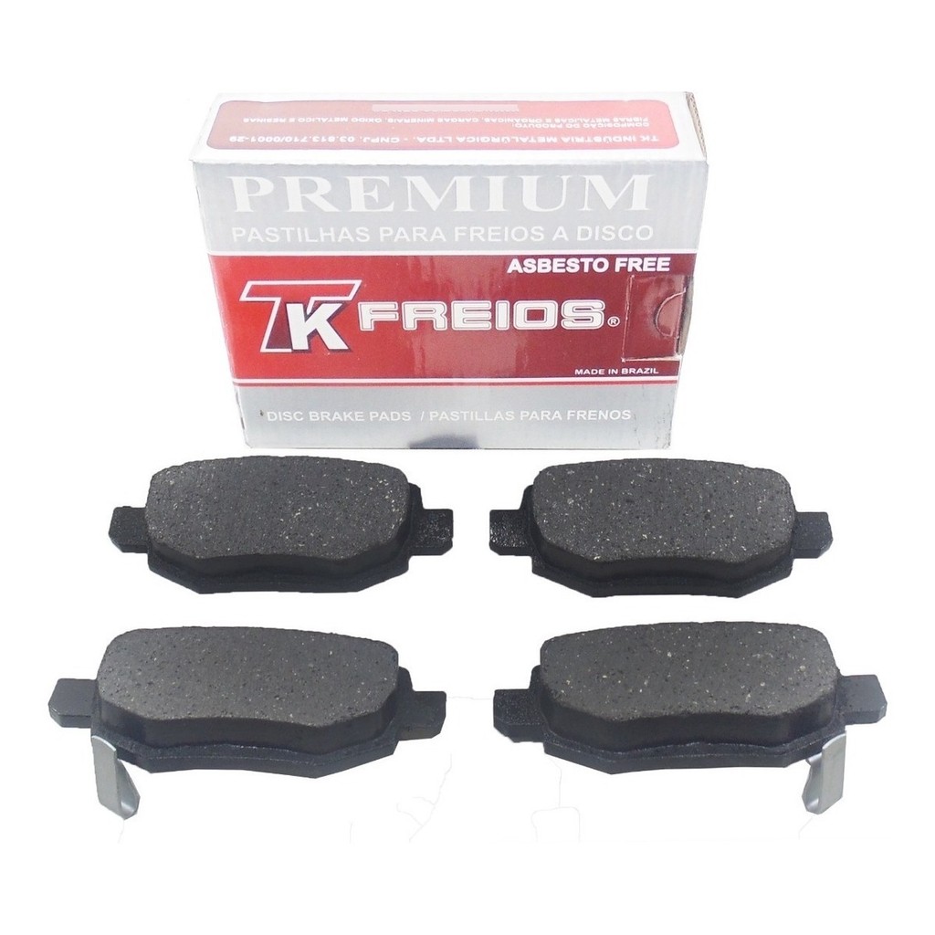 Pastilha Freio Traseira Chery Cielo 1.6 16v 2010 11 12 13 14