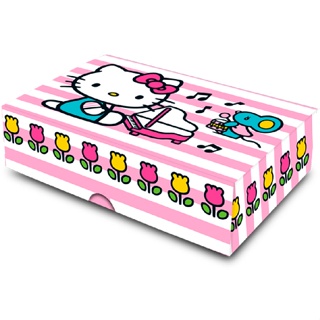 Caixa 6 Doces Retangular - Hello Kitty Rosa - 1 unidade - Festcolor - Rizzo em Oferta na Shopee
