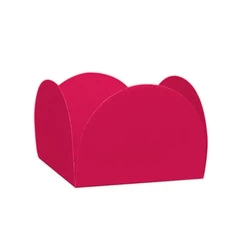 Forminhas para Doces 4 Pétalas Rosa Pink 50 unidades NC Toys - Rizzo Distribuidora