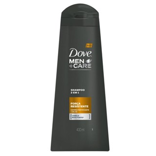 Shampoo Dove Men Care 2 Em1 Força Resistente 400ml