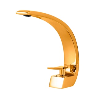 Torneira para banheiro Misturador Monocomando baixa Itapecuru Pingoo - Dourado em Oferta na Shopee
