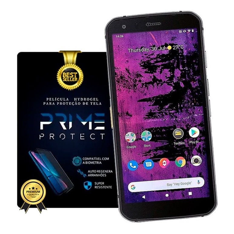 Pelicula Hidrogel Caterpillar S62 Pro - A Melhor Do Mercado