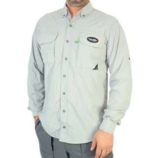 Camisa Para Pesca Sky Proteção Solar 50+ FPS Platina - MTK