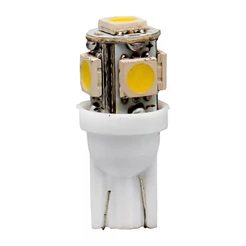 Par Lâmpada Pingo T10-5 5 Leds Smd-5050