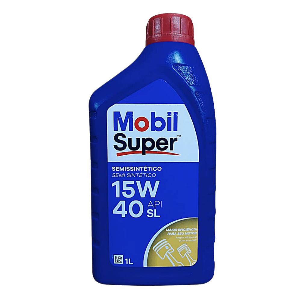 Óleo Motor 15W40 Mobil Super 2000 X1 Semi Sintético API SL