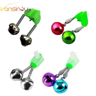 1pcs Sinos De Alarme De Pesca , Clipes De Vara Em Plástico Com Acessórios Alerta Duplo em Oferta na Shopee