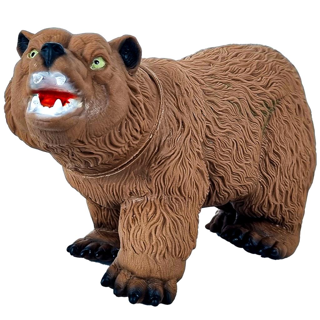 Boneco Urso Realista Miniatura Varios Modelos Pardo Negro Polar Colecao Real Animals Animais Da Selva Floresta Bee Toys