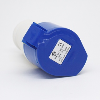 Tomada Pendente Acoplamento 3 Pinos 32A 220V Azul -223- em Oferta na Shopee