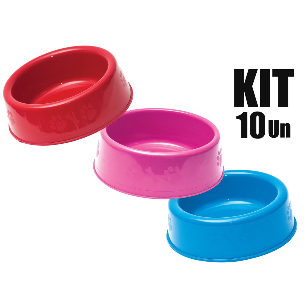 Comedouro Pote Tigela Gatos Economico Stillpet 150ml Kit 10 Unid em Oferta na Shopee