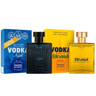 Kit Paris Elysees Vodka Brasil + Night 100ml