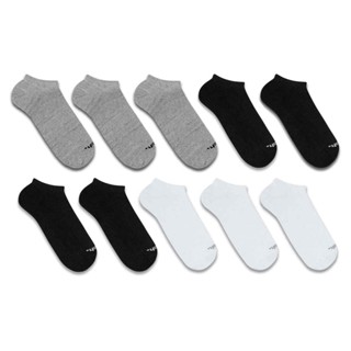 Kit com 10 Pares de Meias Esportiva Invisível Mash