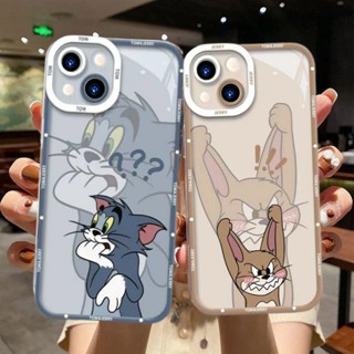 Caixa De Telefone Para Xiaomi Redmi 12 12C 13C A2 A1 7 8 9A 9C 10C 9T K40 Nota 12 4G 11 11S 12S 10 8 9 12 Pro 9S POCO F3 Cristal Transparente Anime Gato E Rato Tom Jerry