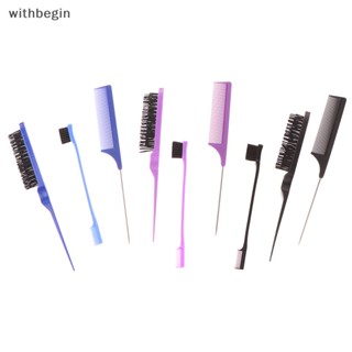 Com 3Pcs/lot Dupla Face De Controle De Borda Pente De Cabelo Acessórios De Escova WI