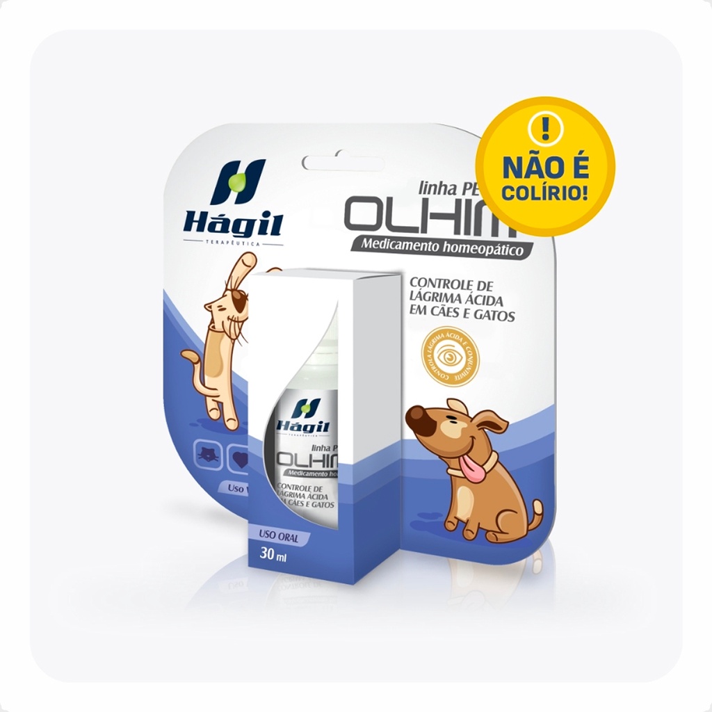 Olhim Hágil Terapéutica Controle de Lagrima Ácida - 30ml
