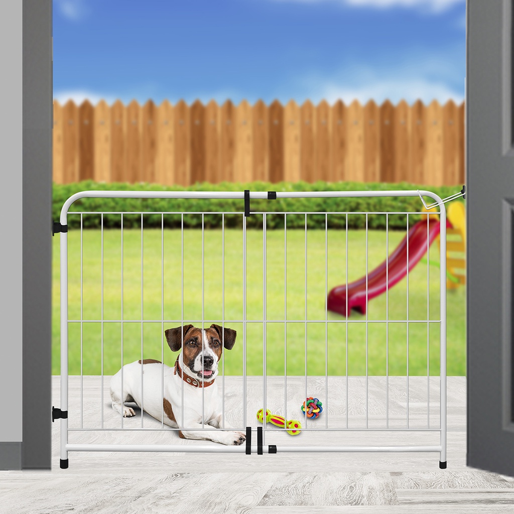 Portão Pet Cães Cachorro Bebê Extensivo 70 Até 115 Cm