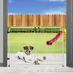 Portão Pet Cães Cachorro Bebê Extensivo 70 Até 115 Cm