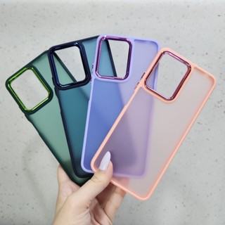 Capa Space Fosca Para Xiaomi Note 12 4G Com Borda Metálica