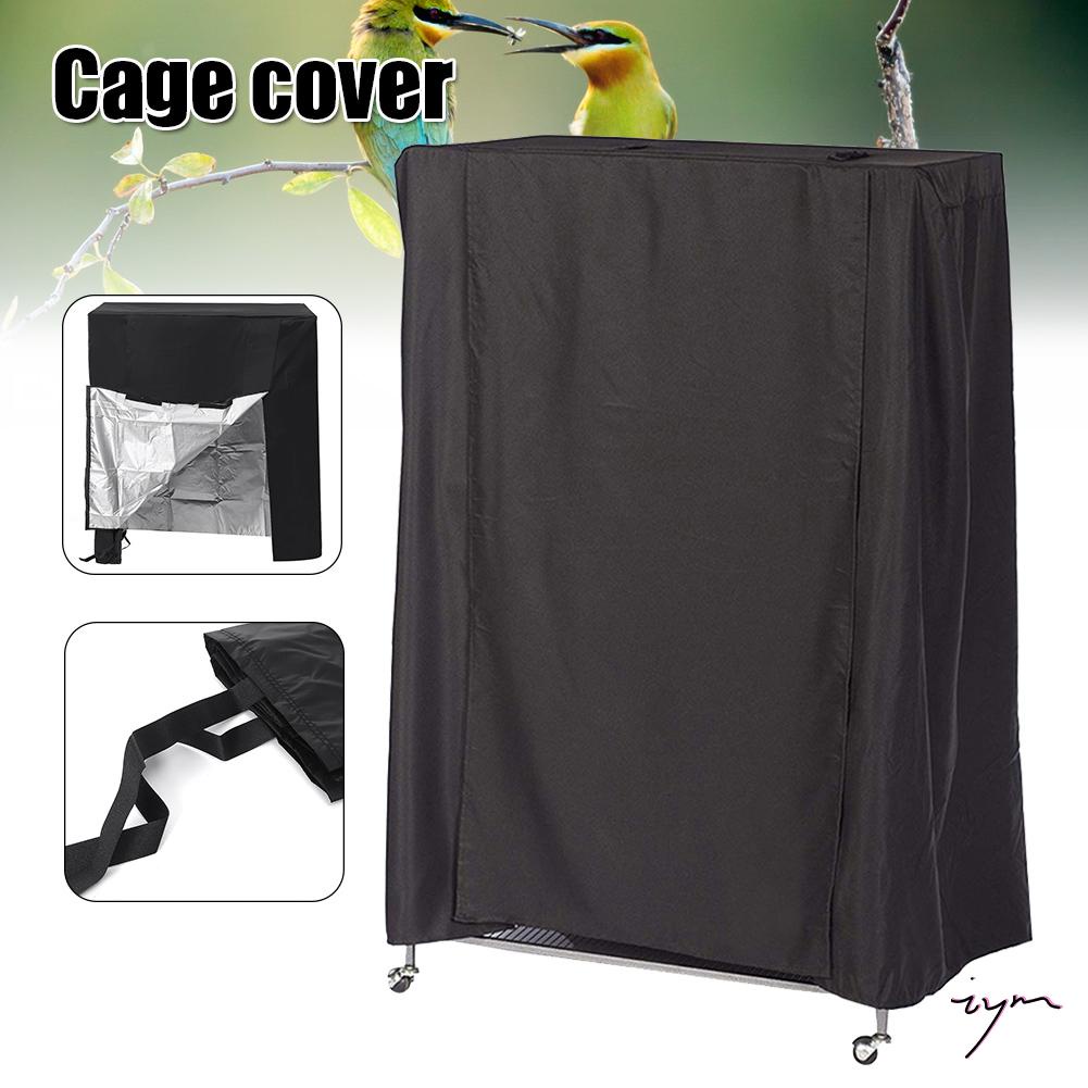 Capa De Gaiola De Pássaros Grandes Pretos Leve Sem Odor Fácil De Usar