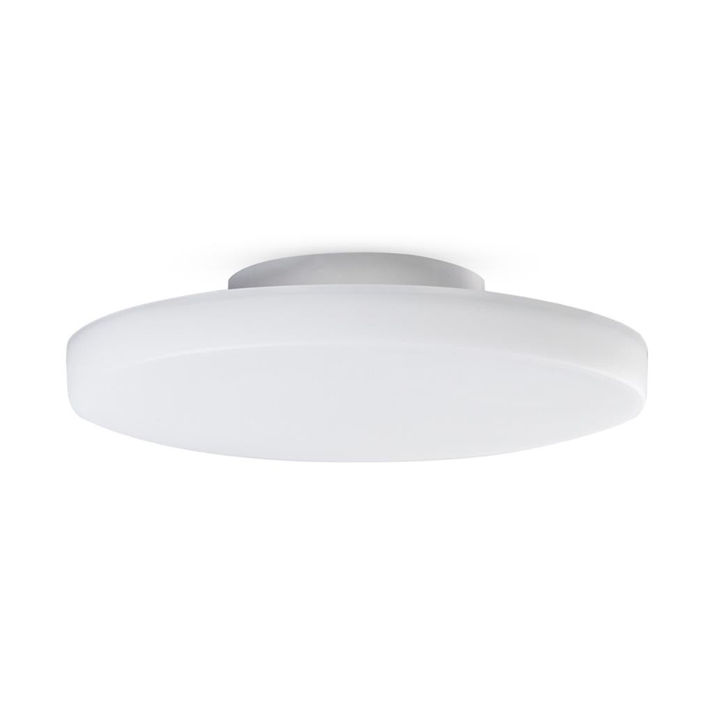 Luminaria Plafon Led Sobrepor Redonda Branco 16W Bronzearte em Oferta na Shopee