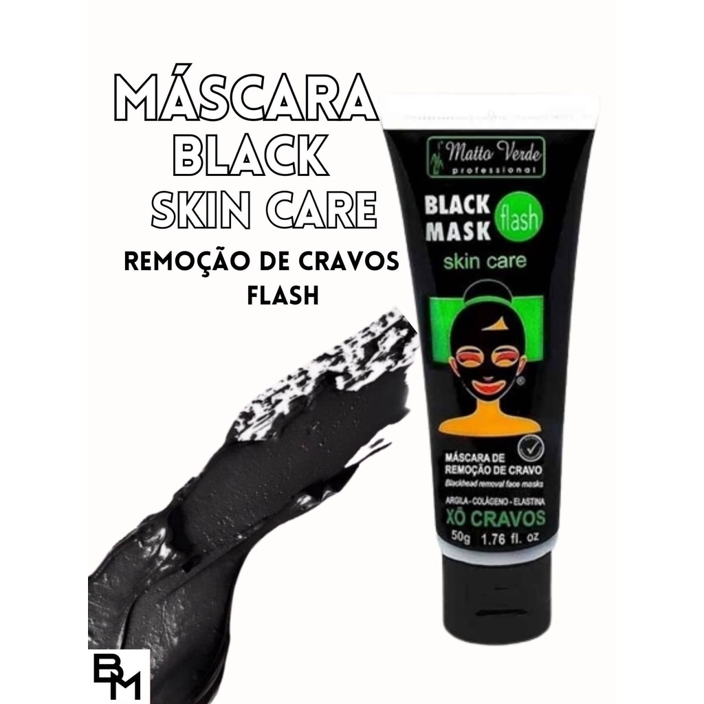 Matto Verde Máscara Black Remoção de Cravos Bisnaga 50g