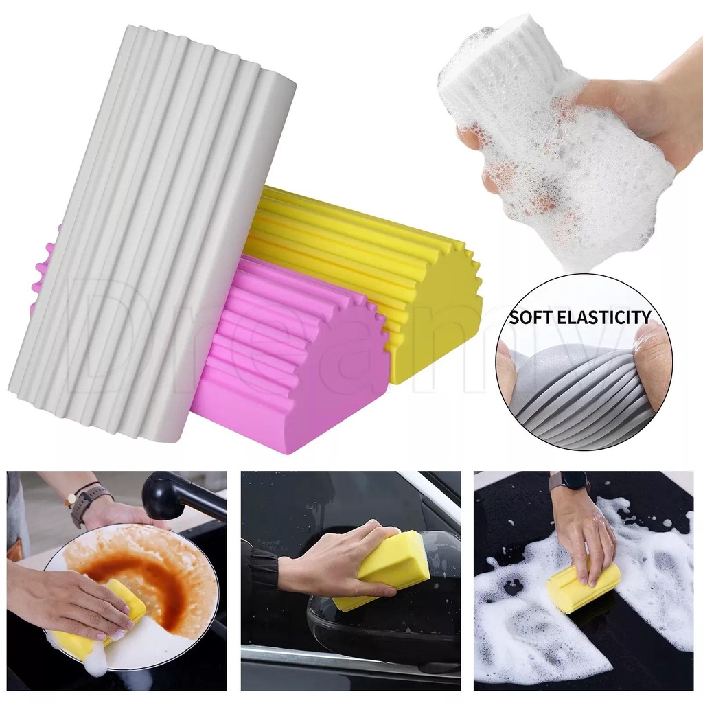 Bloco De Esponja De Limpeza Mágica Para Banheiro De Cozinha-Absorvente Forte Remoção De Manchas-Acessórios Doméstica-Lav