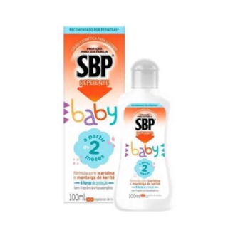 Sbp Repelente Baby A Partir De 2 Meses Com 100ml