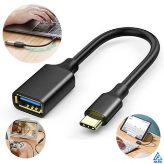 Cabo Adaptador Otg Fêmea x Tipo C Type C Pendrive Usb 3.0 Celular