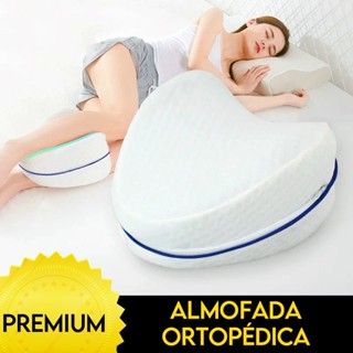 Travesseiro Ortopédico Cervical Almofada Corretora de Postura Alivio de Dores Pernas Gestante em Oferta na Shopee