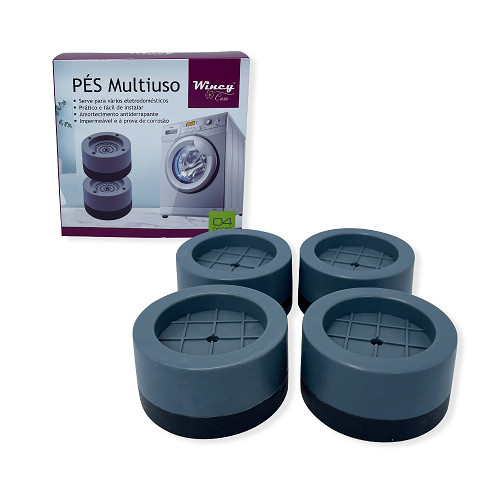 PES MULTIUSO PARA MOVEIS ANTIDERRAPANTE COM 4PÇS WINCY*