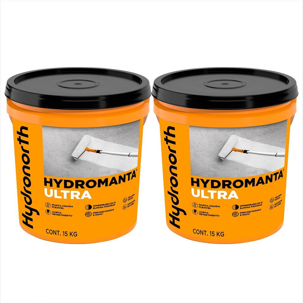 Manta Alta Performance Hydromanta 5kg Impermeabiliza Kit C/2