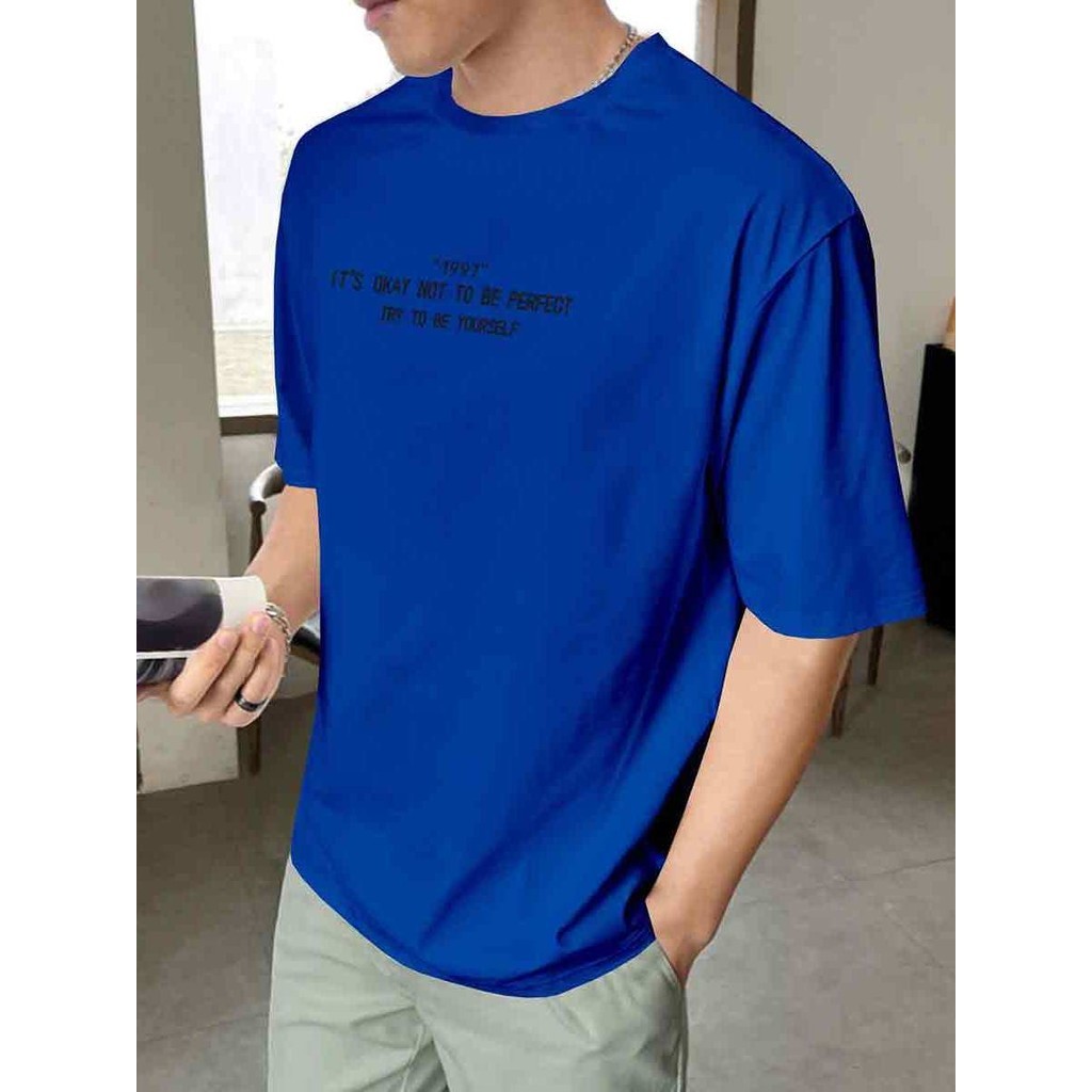 Blusa Its Okay Not Be Perfect Street Wear Underground T Shirt 1997 Camiseta Masculina Try To Be You