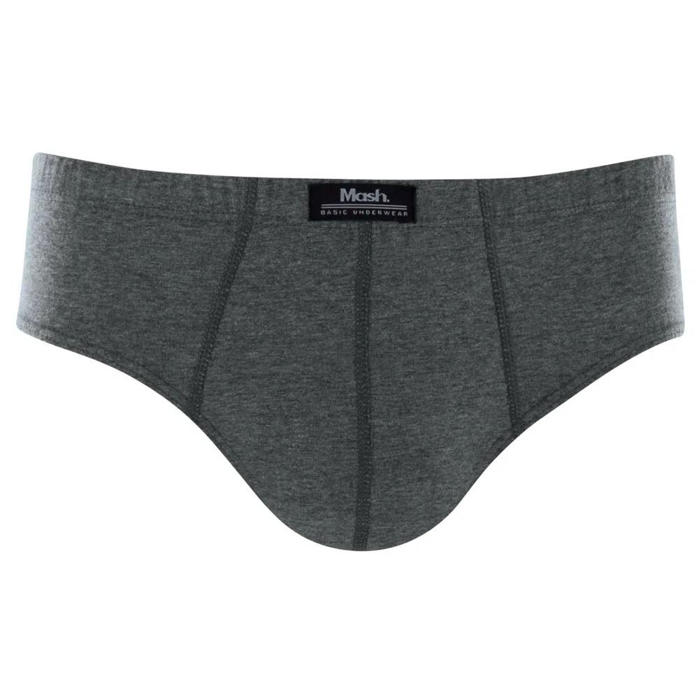 Cueca Slip Mash Masculina Lisa Algodão em Oferta na Shopee