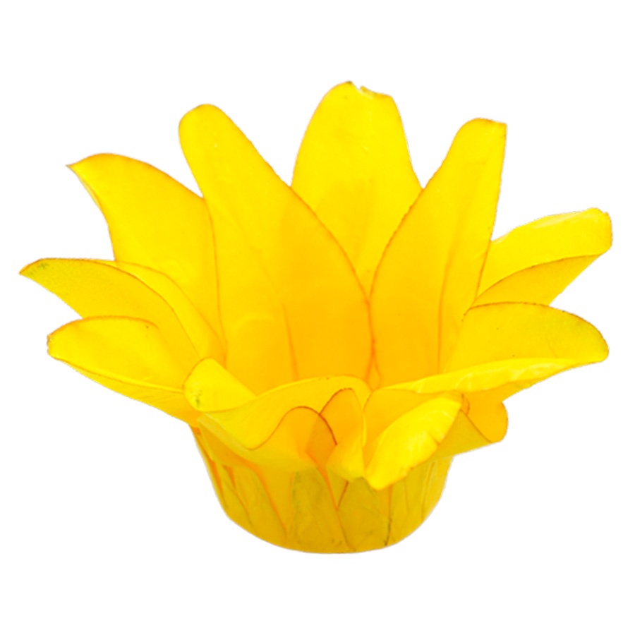 Forminha Para Doces Finos - Estrela do Mar Amarelo Vivo - 20 unidades - Decora Doces - Rizzo - Home & Living
