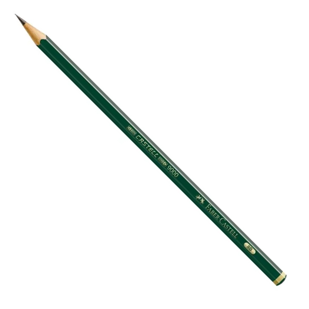 Lapis Grafite Graduado 8B Linha 9000 Faber-Castell