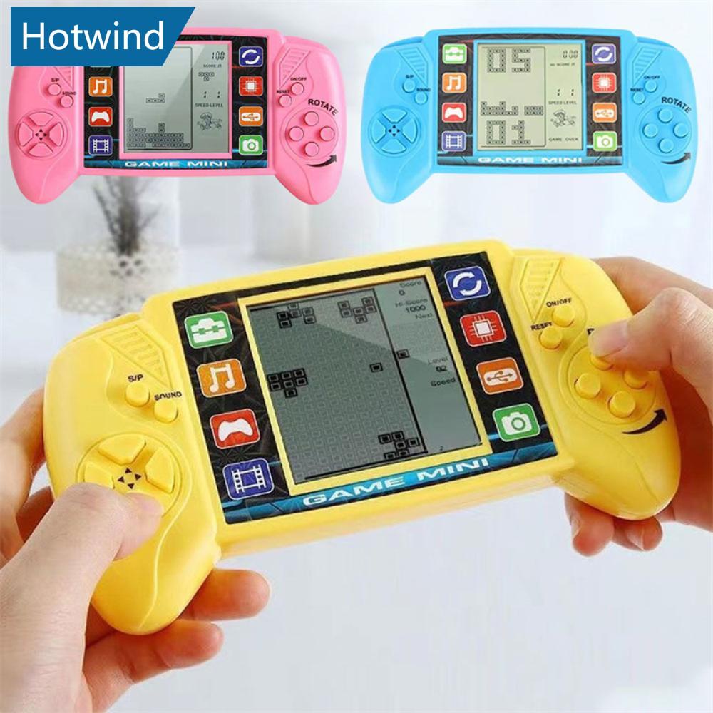 HW 3.5 Inch Tela Grande Portátil Retro Gaming Para Tetris Console De Bolso Nostalgic Pocket Crianças Kids Game Toys M3U2