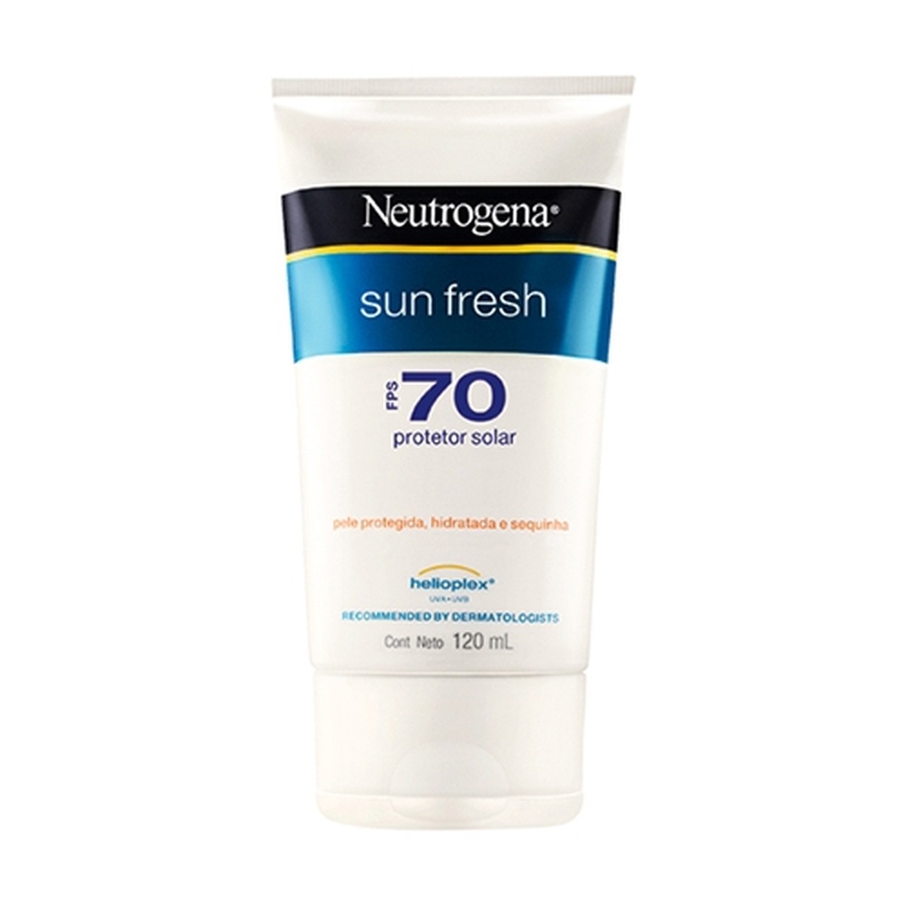Protetor Solar Neutrogena Sun Fresh FPS 70 120ml