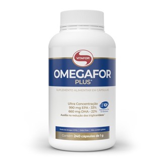 Omegafor Plus Fonte de Ômega 3 Ultra Concentrado 240 Capsulas Vitafor