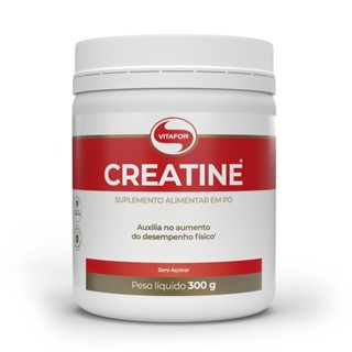 Creatine Vitafor Creatina Monohidratada em pó 300g Selo Vlabor