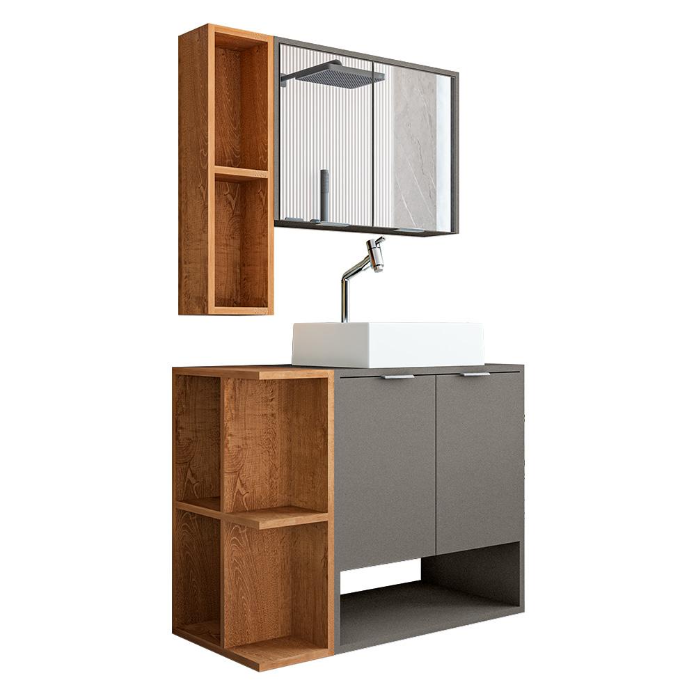 Gabinete Banheiro Star Cuba Dalla Torneira DL08 e Valv ABS - Home & Living