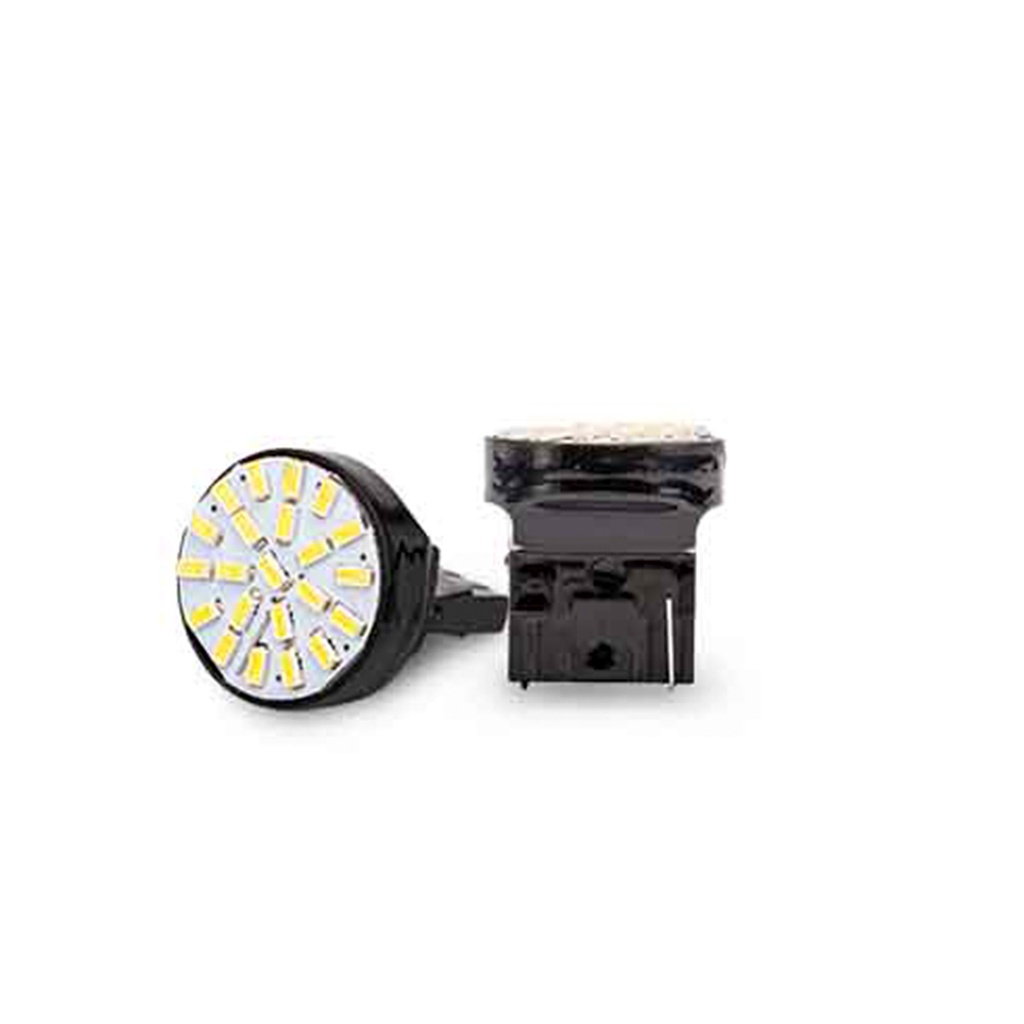 Par Lâmpada Led T20 6000K 22 Leds Smd 3014 1 Polo 12V