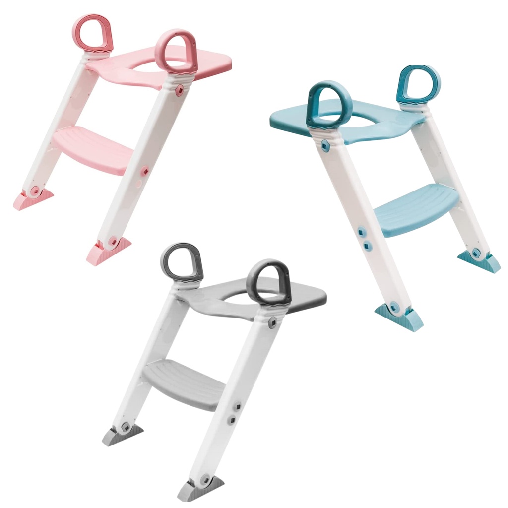 Assento Redutor Infantil com Escada para Vaso Sanitário