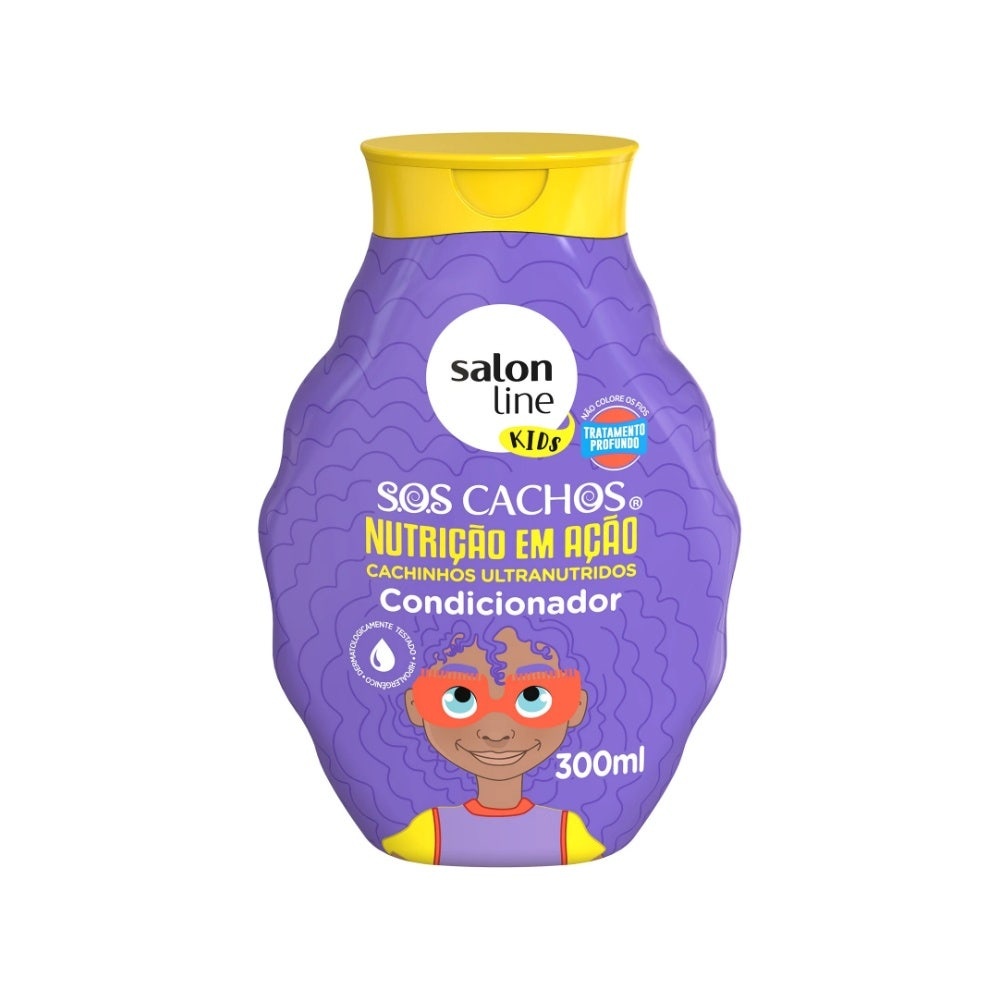 Condicionador Salon Line SOS Cachos Kids Nutrição em Ação 300ml - Beauty