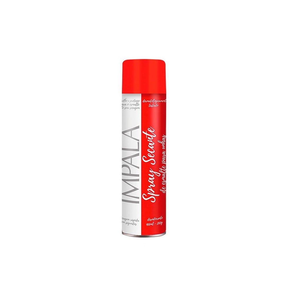 Spray Secante De Esmalte Impala 400Ml em Oferta na Shopee
