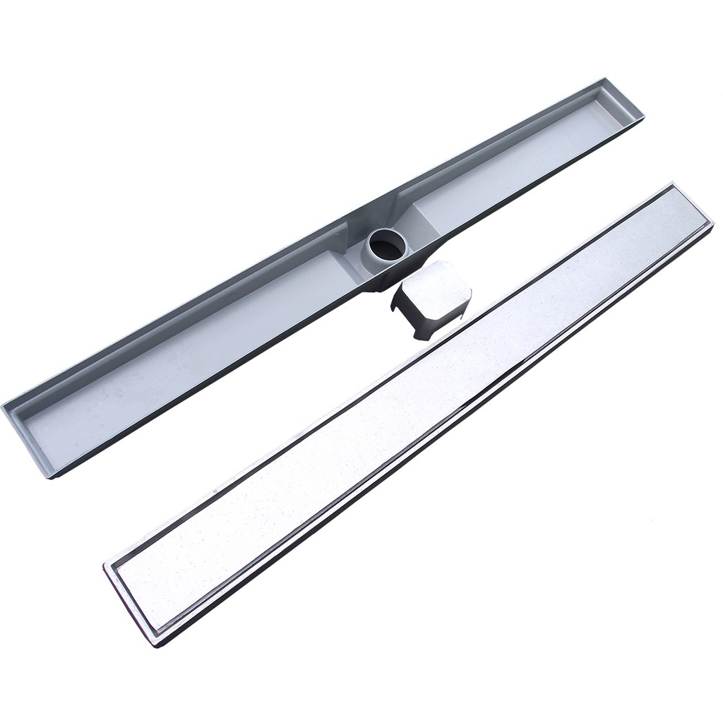 RALO P BOX LINEAR SIFONADO ALUMINIO MARTELADA 7x70 CM COSTA NAVARRO CN2398