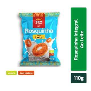 Rosquinha Sem Gluten Leite Vitao 110g