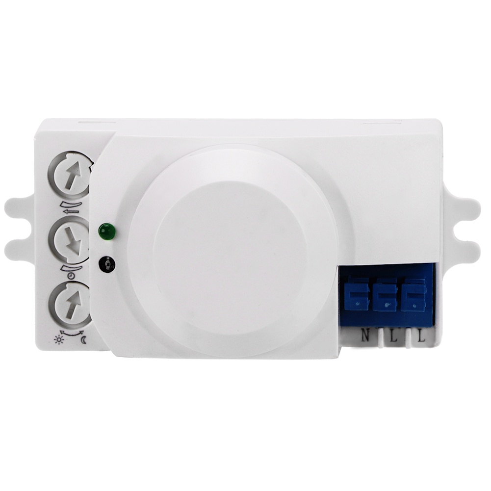 Detecção 360 Graus Interruptor Inteligente De Luz De Movimento De Microondas