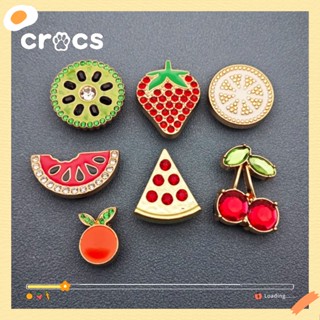Crocs jibbitz Fivela Metálica Para Sapatos De Frutas Encanta Chinelo De Desenho Animado Decorativa Flor De Sapato De metal Coreano Da Moda